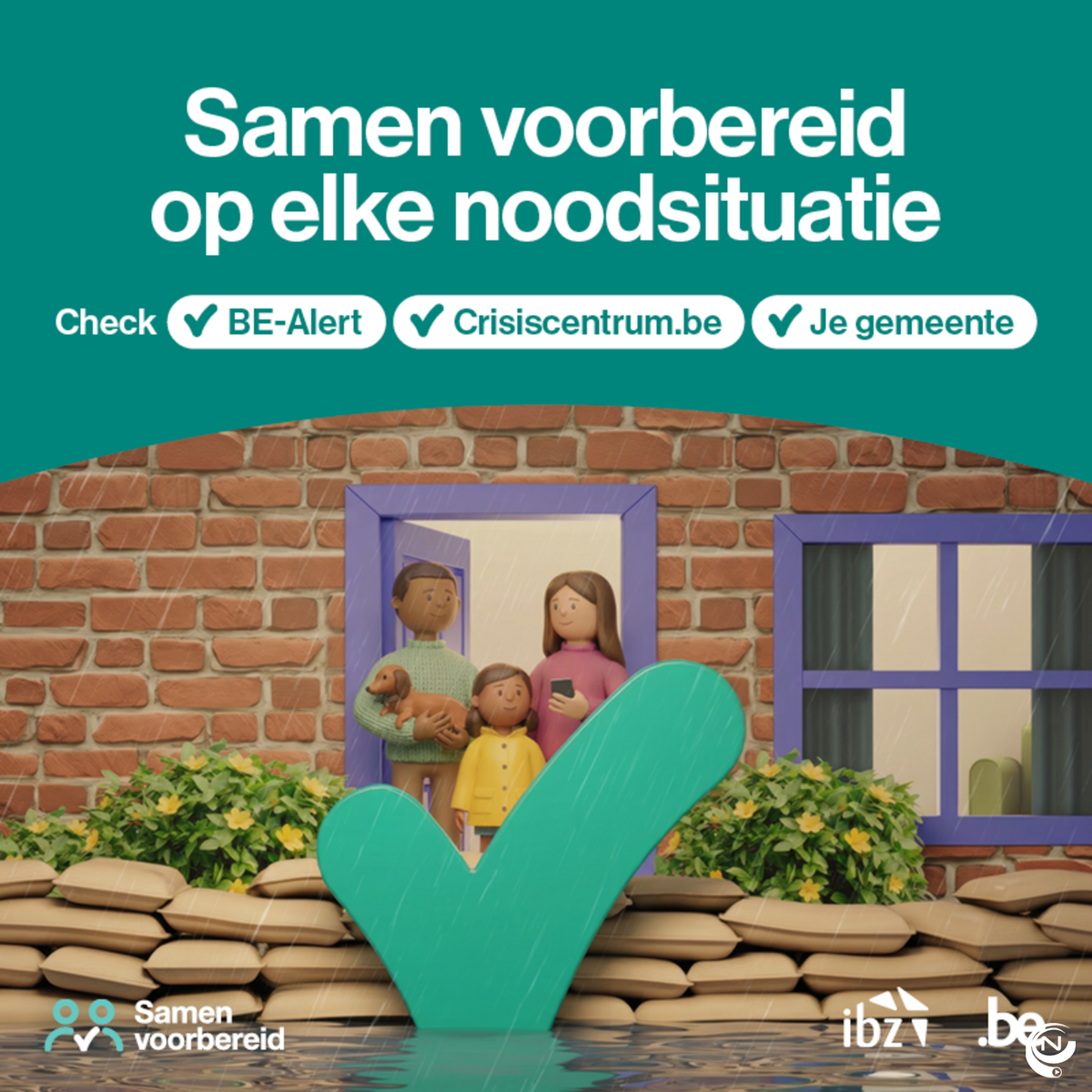 België start nu ook een grote noodpakketcampagne