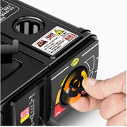 Gasstel (incl. 4 gasflessen)