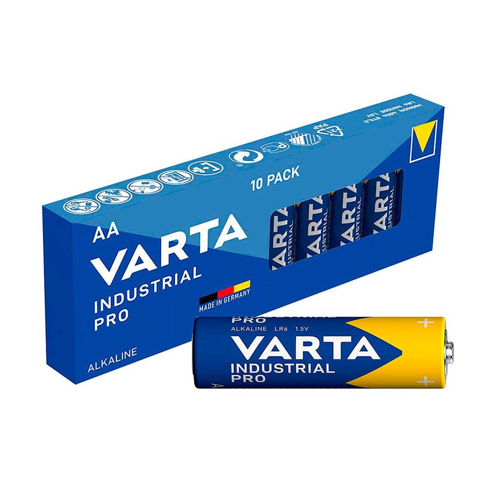 Varta Industrial Pro AA-batterijen – 10 stuks